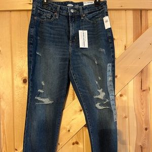 New with Tags- Old Navy Jeans size 10 OG straight high rise with secret pocket